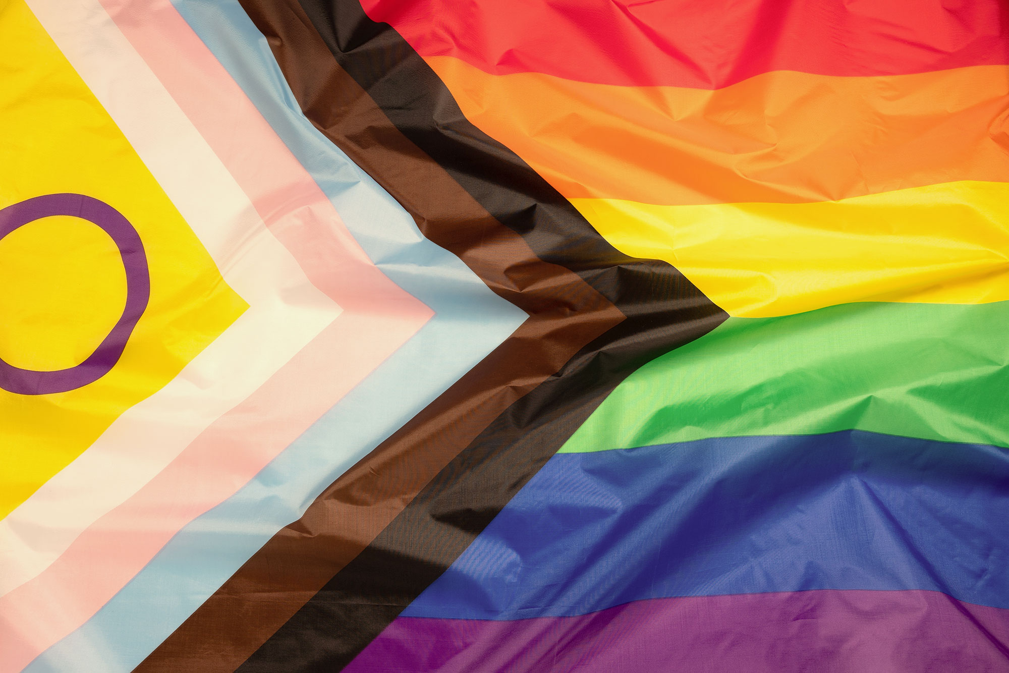 Pride flag.